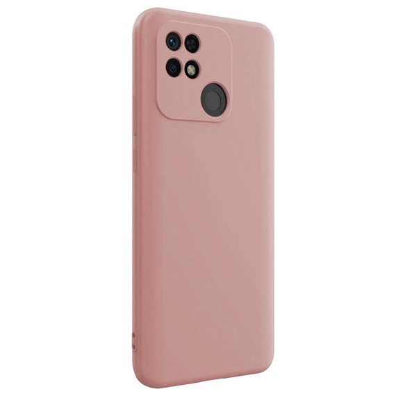 Microsonic Matte Silicone Xiaomi Poco C40 Kılıf Rose Gold 2