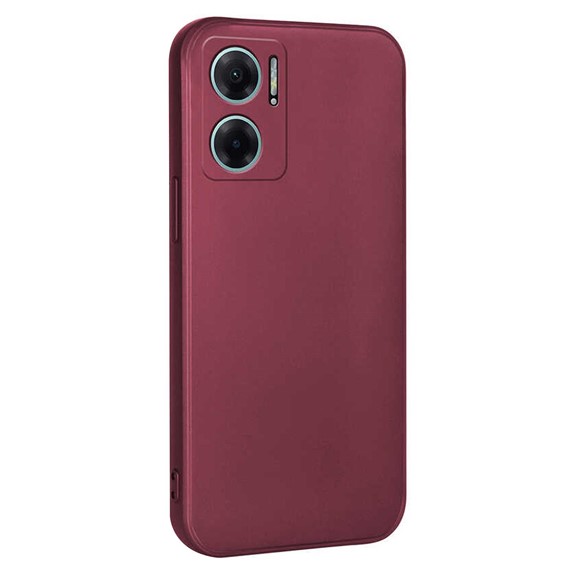 Microsonic Matte Silicone Xiaomi Redmi 10 5G Kılıf Mor 2