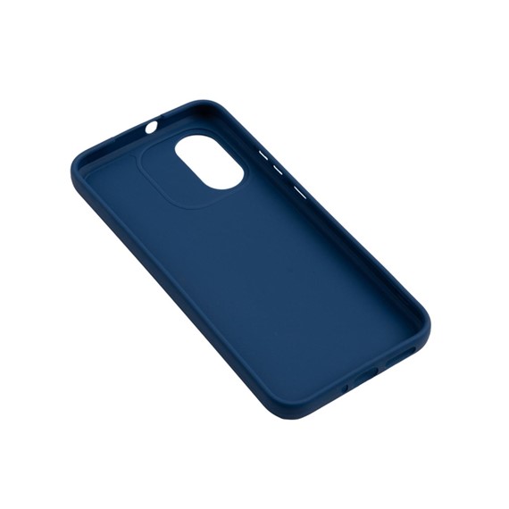 Microsonic Matte Silicone Xiaomi Redmi Note 17 5G Kılıf Lacivert 2