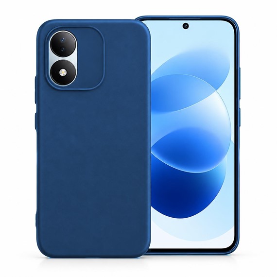 Microsonic Matte Silicone Xiaomi Redmi Note 17 5G Kılıf Lacivert 1