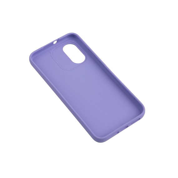 Microsonic Matte Silicone Xiaomi Redmi Note 17 5G Kılıf Lila 2