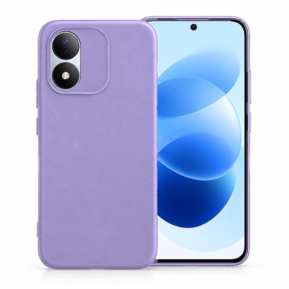 Microsonic Matte Silicone Xiaomi Redmi Note 17 5G Kılıf Lila 1