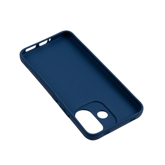 Microsonic Matte Silicone Xiaomi Redmi Note 17 Pro 5G Kılıf Lacivert 3