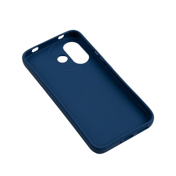 Microsonic Matte Silicone Xiaomi Redmi Note 17 Pro 5G Kılıf Lacivert 2