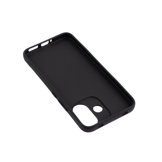 Microsonic Matte Silicone Xiaomi Redmi Note 17 Pro 5G Kılıf Siyah 3