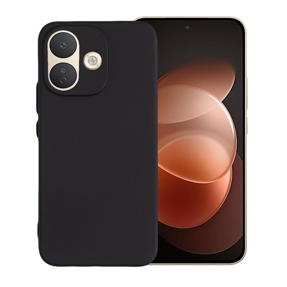 Microsonic Matte Silicone Xiaomi Redmi Note 17 Pro 5G Kılıf Siyah 1