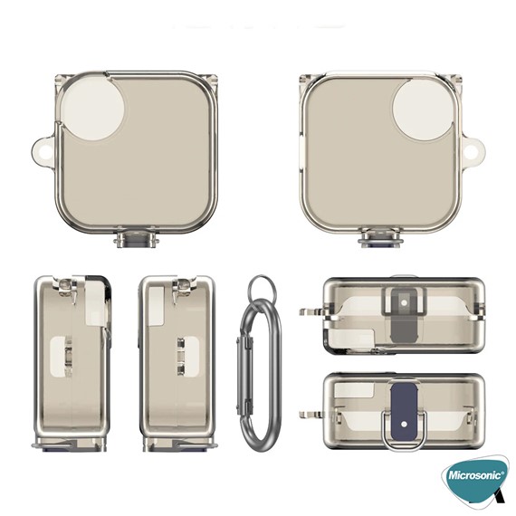 Microsonic Nothing CMF Buds Kılıf Safety Lock Protection Füme 2