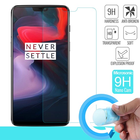 Microsonic OnePlus 6 Nano Cam Ekran koruyucu 1