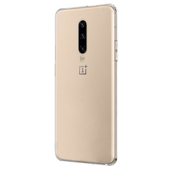 Microsonic OnePlus 7 Pro Kılıf Transparent Soft Beyaz 2