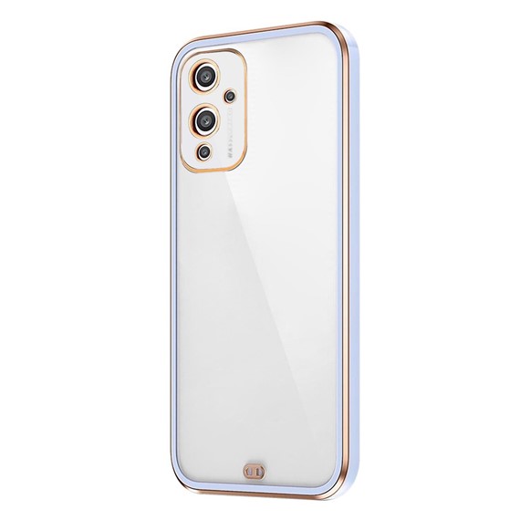 Microsonic OnePlus 9 Kılıf Laser Plated Soft Lila 2