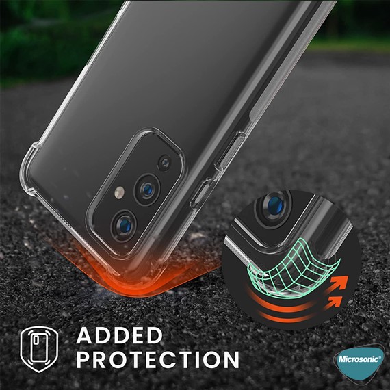 Microsonic OnePlus 9 Kılıf Shock Absorbing Şeffaf 2