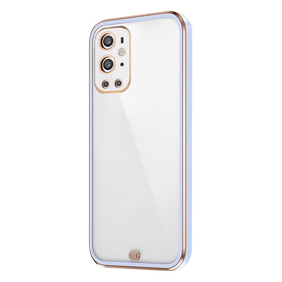 Microsonic OnePlus 9 Pro Kılıf Laser Plated Soft Lila 2