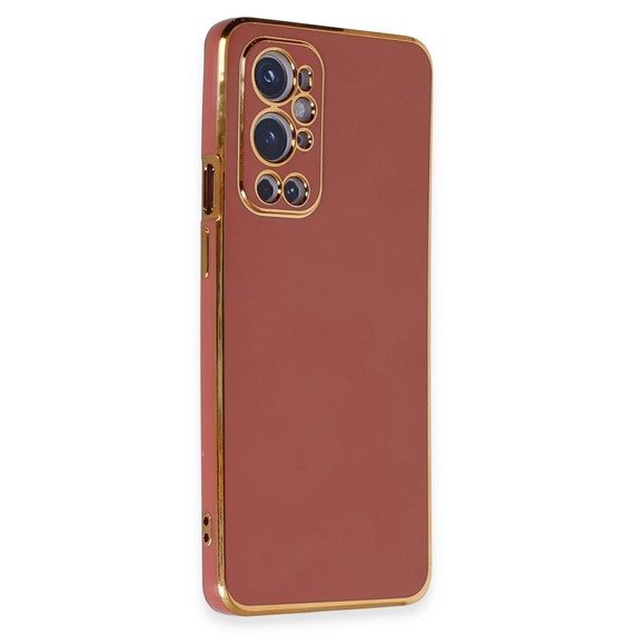 Microsonic OnePlus 9 Pro Kılıf Olive Plated Kırmızı 1