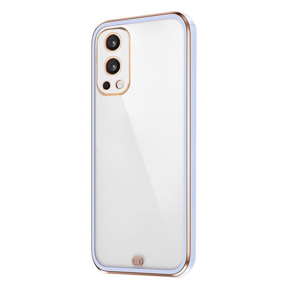 Microsonic OnePlus Nord 2 Kılıf Laser Plated Soft Lila 2