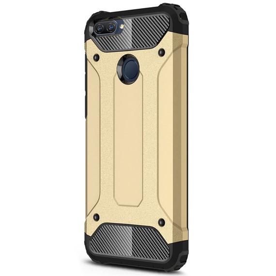 Microsonic Oppo A12 Kılıf Rugged Armor Gold 2