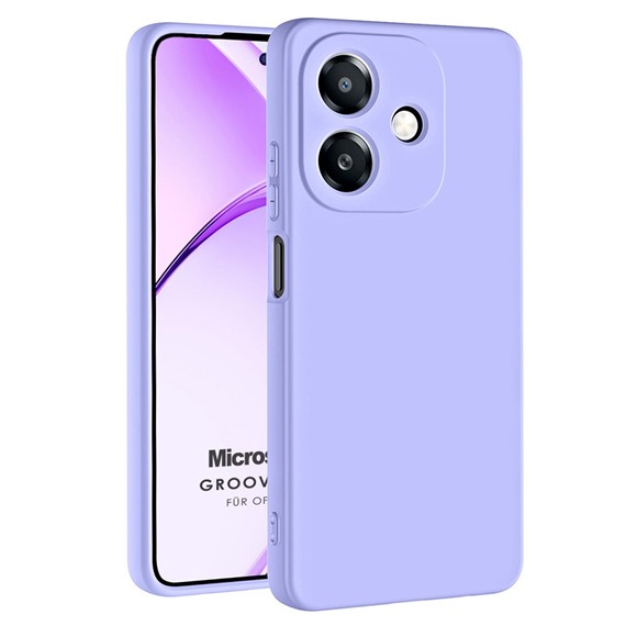 Microsonic Oppo A3 Kılıf Groovy Soft Lila 1