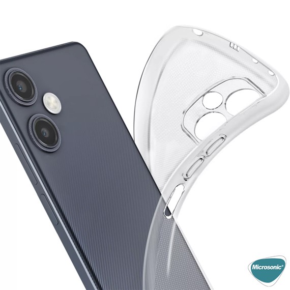 Microsonic Oppo A3 Kılıf Transparent Soft Şeffaf 4