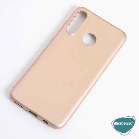 Microsonic Matte Silicone Oppo A31 Kılıf Mor 4