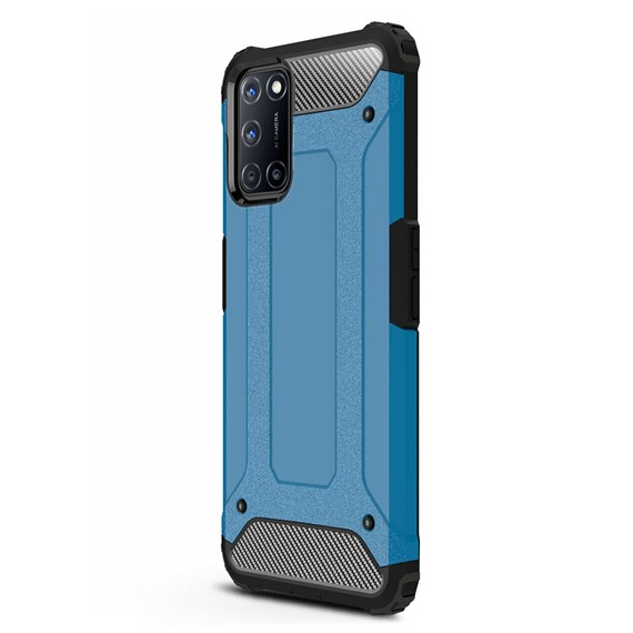 Microsonic Oppo A52 Kılıf Rugged Armor Mavi 2