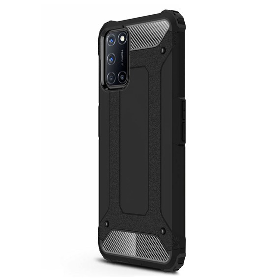 Microsonic Oppo A52 Kılıf Rugged Armor Siyah 2