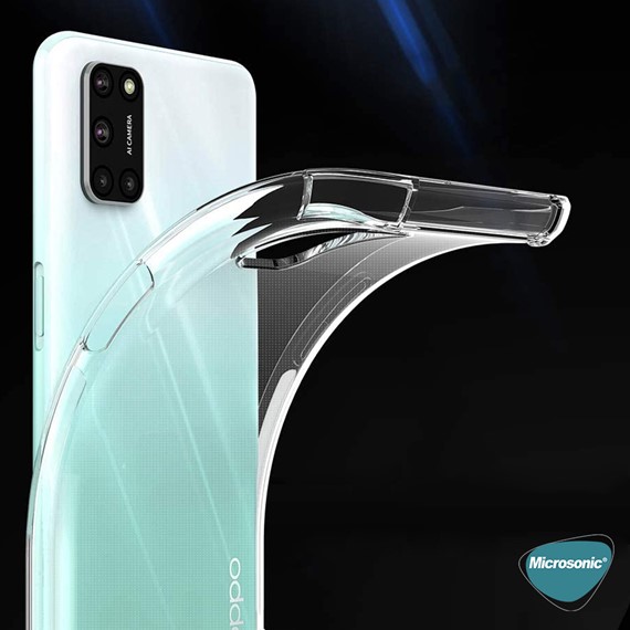 Microsonic Oppo A72 Kılıf Shock Absorbing Şeffaf 6