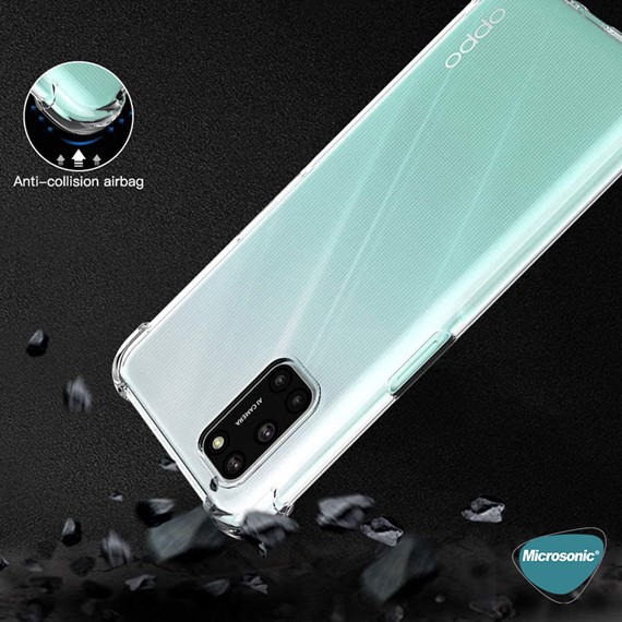 Microsonic Oppo A72 Kılıf Shock Absorbing Şeffaf 7