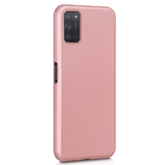 Microsonic Matte Silicone Oppo A52 Kılıf Rose Gold 2