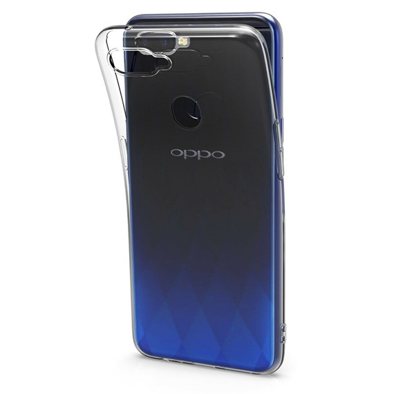 Microsonic Oppo A5S Kılıf Transparent Soft Beyaz 3