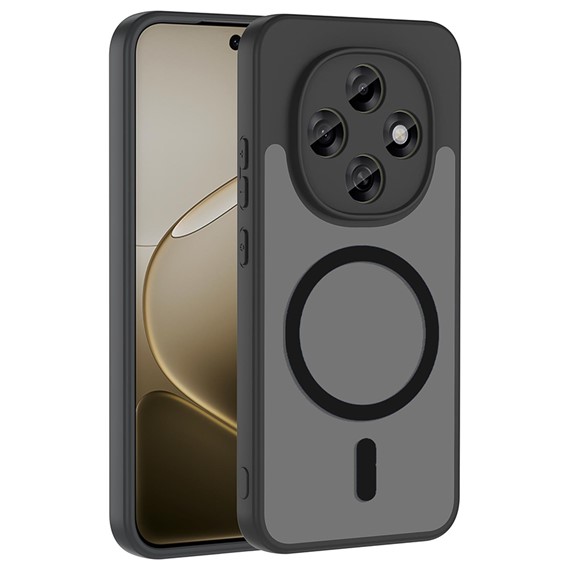 Microsonic Oppo A6 Pro Kılıf MagSmoke Neo Siyah 1