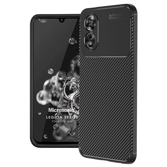 Microsonic Oppo A60 Kılıf Legion Series Siyah 1
