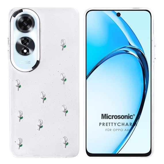 Microsonic Oppo A60 Kılıf PrettyCharm Tulip 1