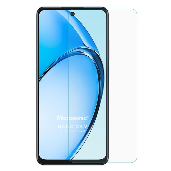 Microsonic Oppo A60 Nano Glass Cam Ekran Koruyucu 1