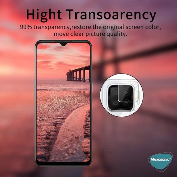 Microsonic Oppo A73 Kamera Lens Koruma Camı 3