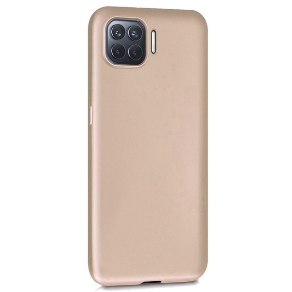 Microsonic Matte Silicone Oppo A73 Kılıf Gold 2