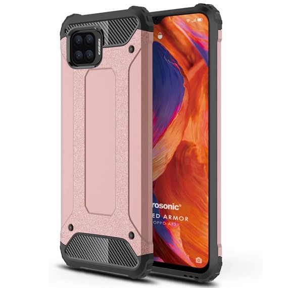 Microsonic Oppo A73 Kılıf Rugged Armor Rose Gold 1