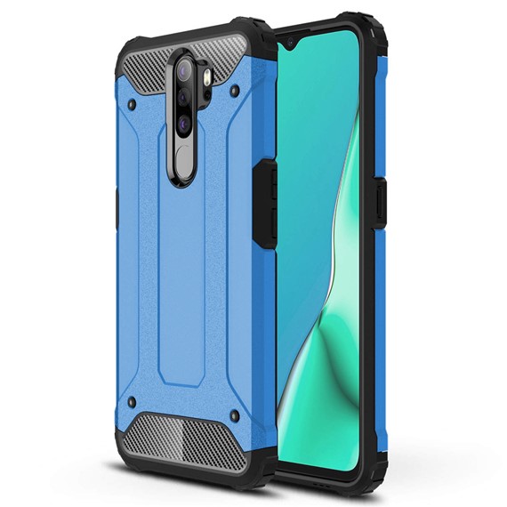 Microsonic Oppo A9 2020 Kılıf Rugged Armor Mavi 1