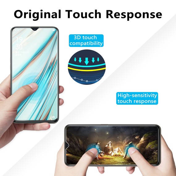 Microsonic Oppo A9 2020 Temperli Cam Ekran Koruyucu 5