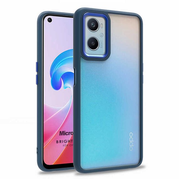 Microsonic Oppo A96 Kılıf Bright Planet Lacivert 1