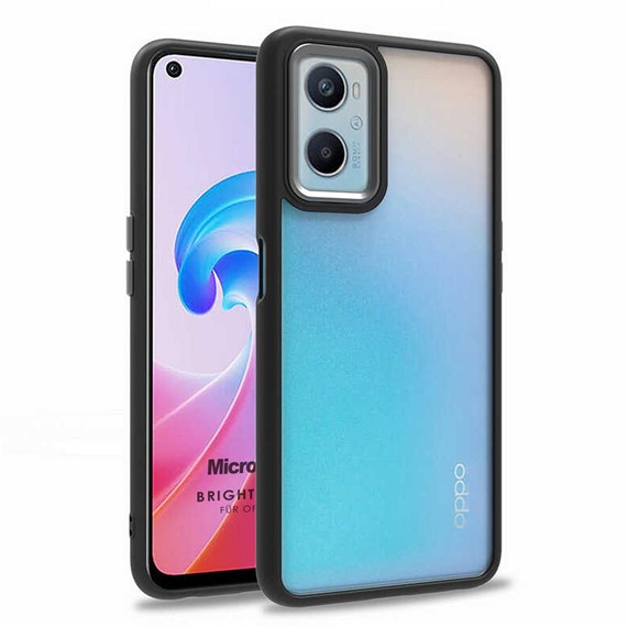 Microsonic Oppo A76 Kılıf Bright Planet Siyah 1