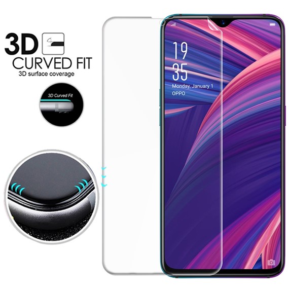 Microsonic Oppo RX17 Pro Ön Arka Kavisler Dahil Tam Ekran Kaplayıcı Film 3