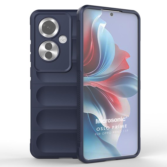 Microsonic Oppo Reno 11F Kılıf Oslo Prime Lacivert 1