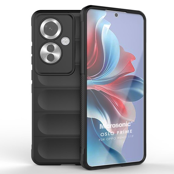 Microsonic Oppo Reno 11F Kılıf Oslo Prime Siyah 1