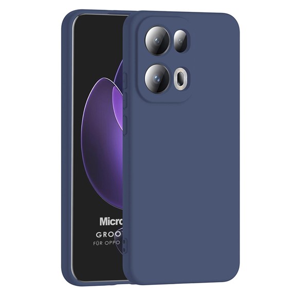 Microsonic Oppo Reno 13 Pro Kılıf Groovy Soft Lacivert 1