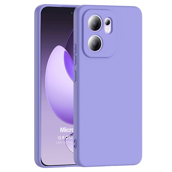 Microsonic Oppo Reno 13F 5G Kılıf Groovy Soft Lila 1