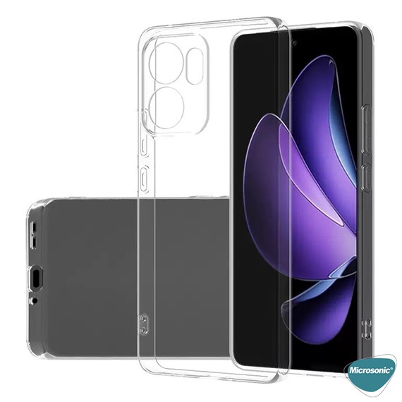 Microsonic Oppo Reno 13F 5G Kılıf Transparent Soft Şeffaf 2