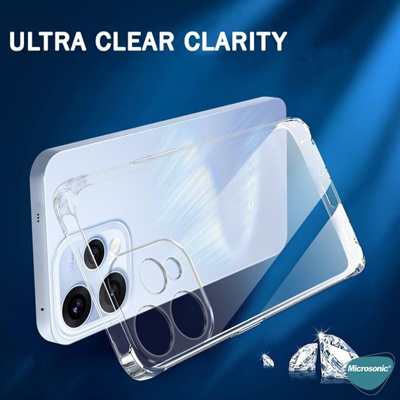 Microsonic Oppo Reno 15 5G Kılıf Transparent Soft Şeffaf 5