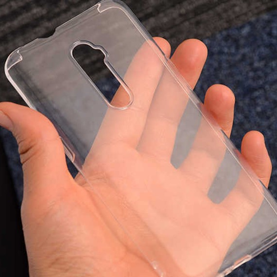 Microsonic Oppo Reno 2 Kılıf Transparent Soft Beyaz 4