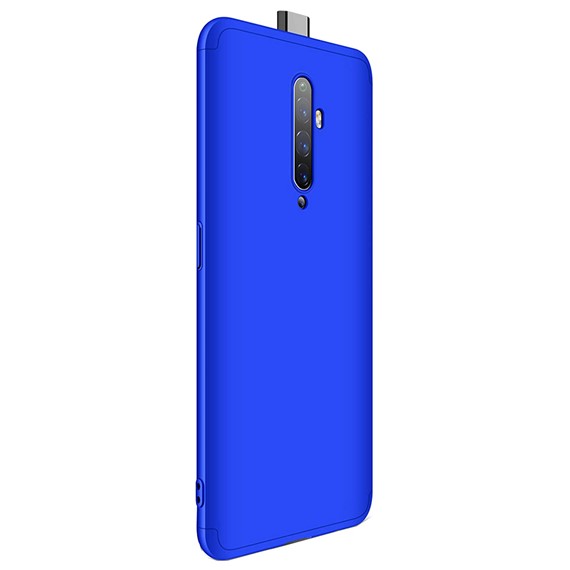 Microsonic Oppo Reno 2Z Kılıf Double Dip 360 Protective Mavi 2