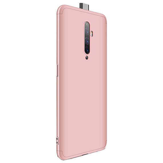 Microsonic Oppo Reno 2Z Kılıf Double Dip 360 Protective Rose Gold 2