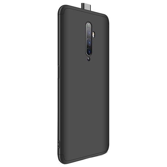 Microsonic Oppo Reno 2Z Kılıf Double Dip 360 Protective Siyah 2